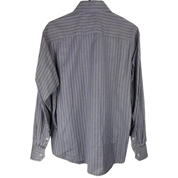 Bugatchi Men's Shaped Fit Dress Shirt, Size Large - Picture 2 of 11